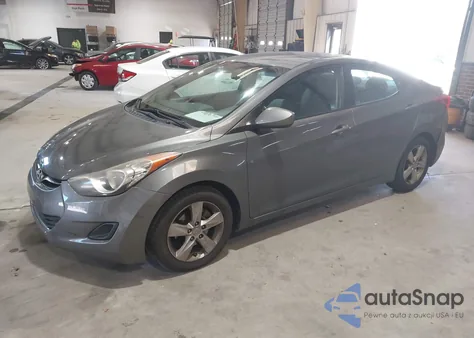 2011 Hyundai Elantra Gls z USA, uszkodzony, nr VIN 5NPDH4AEXBH054293